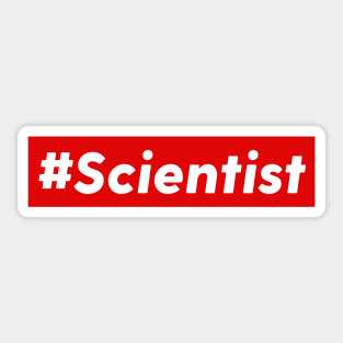 #Scientist Pro Sticker